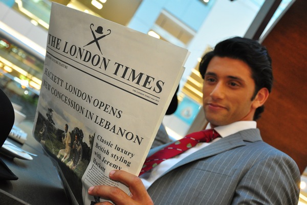 Opening of Hackett London